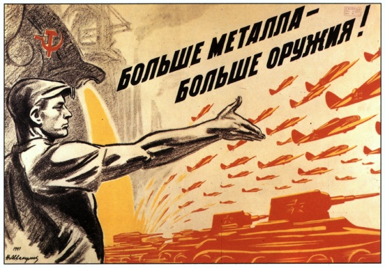 Poster Soviético 1941